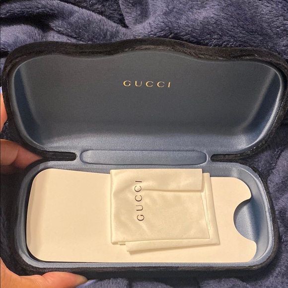 Gucci Geometric Sunglasses GG0956S 001 Black/Green 54mm - Picture 7 of 12